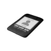 Uw foto hier Naam en Leeftijd Badmat (Gekanteld)