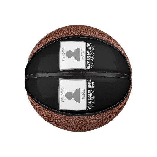 Uw foto hier Naam en Leeftijd Basketbal (Voorkant)
