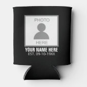 Uw foto hier Naam en Leeftijd Blikjeskoeler (Voorkant)