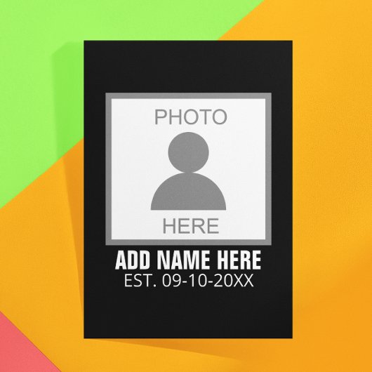 Uw foto hier Naam en Leeftijd Briefpapier