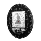 Uw foto hier Naam en Leeftijd Dartbord (Voorkant Rechts)