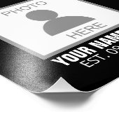 Uw foto hier Naam en Leeftijd Foto Afdruk (Hoek)