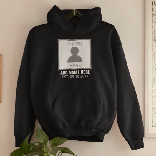 Uw foto hier Naam en Leeftijd Hoodie