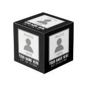 Uw foto hier Naam en Leeftijd Kubus (Voorkant hoekig)