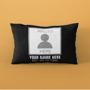Uw foto hier Naam en Leeftijd Kussensloop