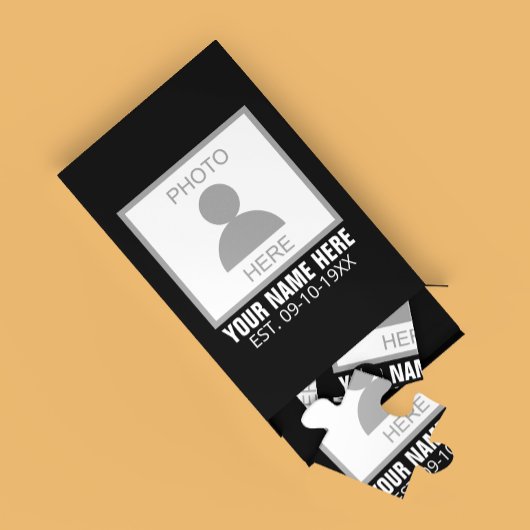 Uw foto hier Naam en Leeftijd Legpuzzel