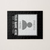 Uw foto hier Naam en Leeftijd Legpuzzel (Horizontaal)