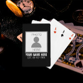 Uw foto hier Naam en Leeftijd Pokerkaarten