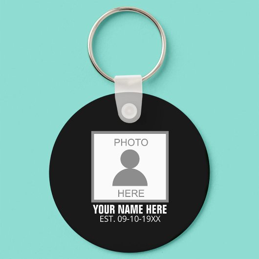 Uw foto hier Naam en Leeftijd Sleutelhanger