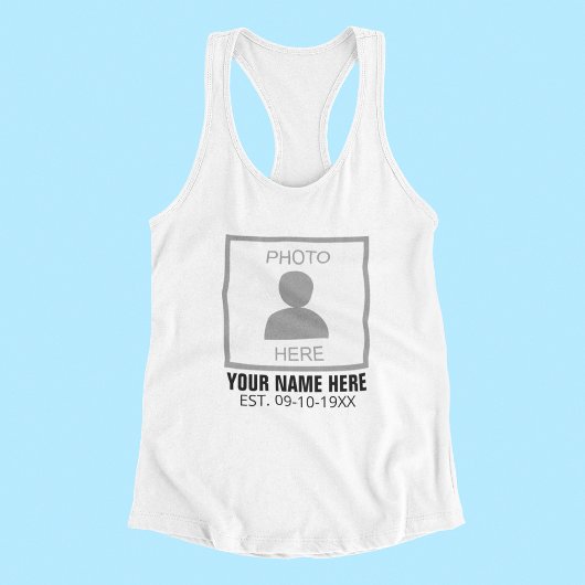 Uw foto hier Naam en Leeftijd Tanktop