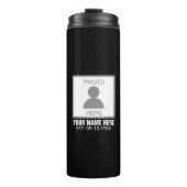 Uw foto hier Naam en Leeftijd Thermosbeker (Voorkant)