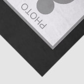 Uw foto hier Naam en Leeftijd Tissuepapier (Detail)