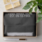 Uw foto hier Naam en Leeftijd Tissuepapier (Geschenk)