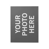 Uw foto hier notitieblok (Linkerzijde)