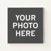 Uw foto hier notitieboek (Achterkant)