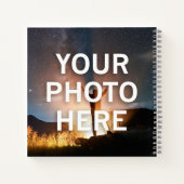 Uw foto hier notitieboek (Achterkant)