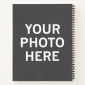 Uw foto hier notitieboek (Achterkant)