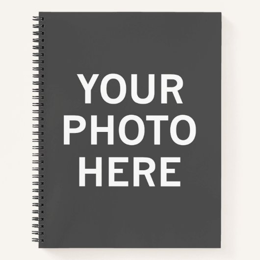 Uw foto hier notitieboek (Voorkant)