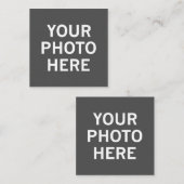 Uw foto hier notitiekaartje (Voorkant / Achterkant)