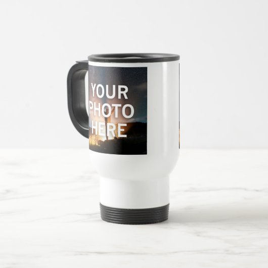 Uw foto hier reisbeker (Voorkant links)