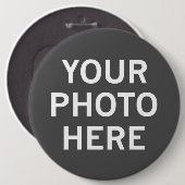 Uw foto hier ronde button 6,0 cm (Voorkant /achterkant)