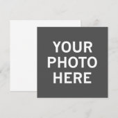 Uw foto hier save the date (Voorkant / Achterkant)