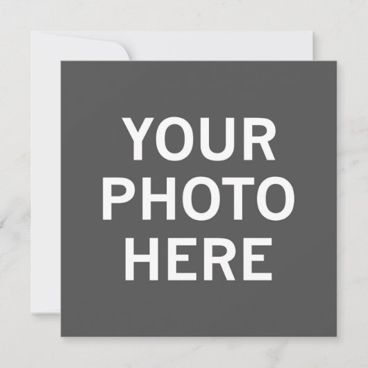 Uw foto hier save the date (Voorkant)