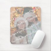 UW FOTO HIER Sjabloon om uw persoonlijke wensen aa Muismat (Met muis)