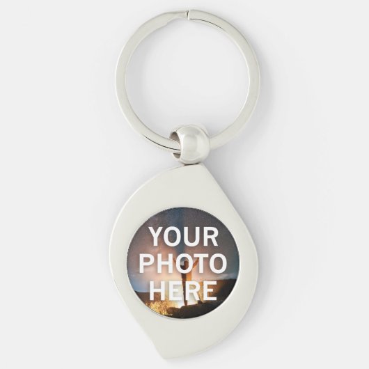Uw foto hier sleutelhanger (Voorkant)