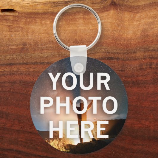 Uw foto hier sleutelhanger (Achterkant)
