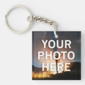 Uw foto hier sleutelhanger (Voorkant)