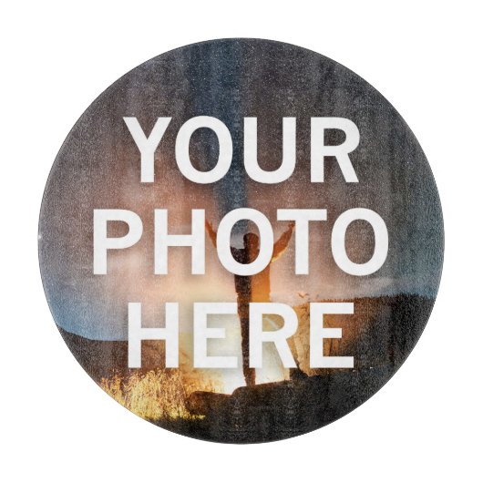 Uw foto hier snijplank (Voorkant)