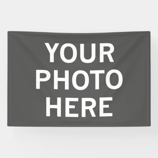 Uw foto hier spandoek (Horizontaal)