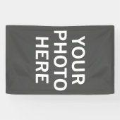 Uw foto hier spandoek (Horizontaal)