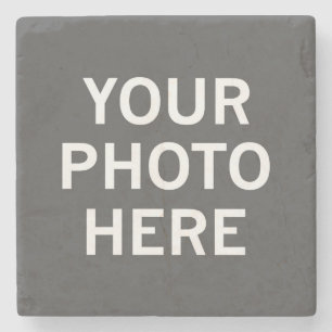 Uw foto hier stenen onderzetter