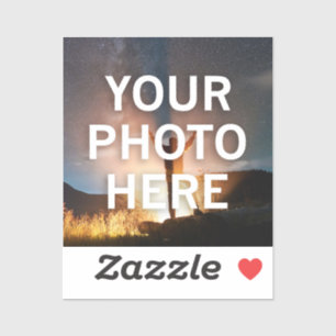 Uw foto hier sticker