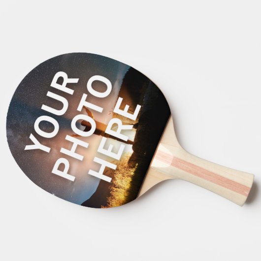 Uw foto hier tafeltennisbatje (Zijkant)
