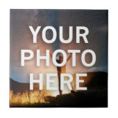 Uw foto hier tegeltje (Voorkant)