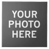 Uw foto hier tegeltje (Voorkant)