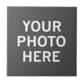 Uw foto hier tegeltje (Voorkant)