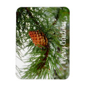 uw foto hier / tekst of familie Kerstmis Magneet (Verticaal)