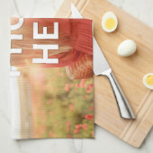 Uw foto hier theedoek (Quarter Fold)