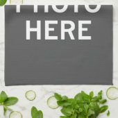 Uw foto hier theedoek (Gevouwen)