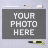 Uw foto hier tissuepapier (Craft)