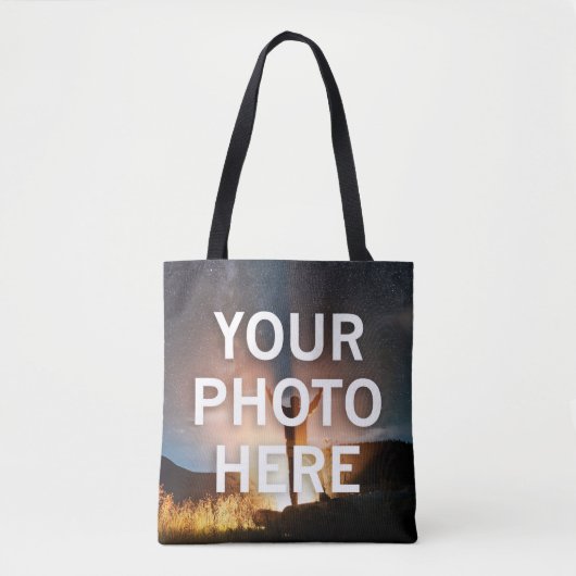 Uw foto hier tote bag (Voorkant)