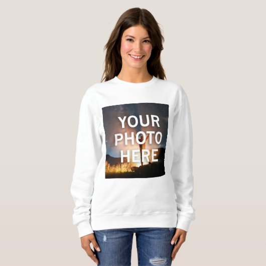 Uw foto hier trui (Voorkant volledig)