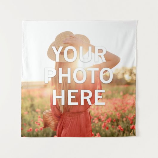 Uw foto hier wandkleed (Voorkant)