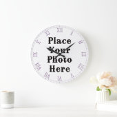 Uw foto hier wandklok (Huis)