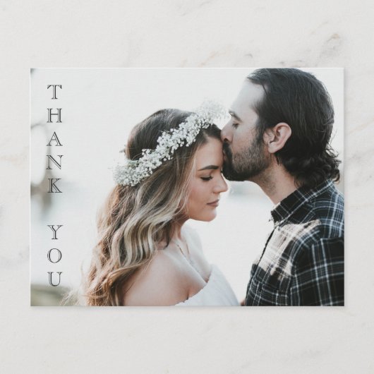 Uw foto hier - Wedding Dank u kaart (Voorkant)