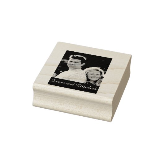 Uw foto-houten stempel (Stempel)